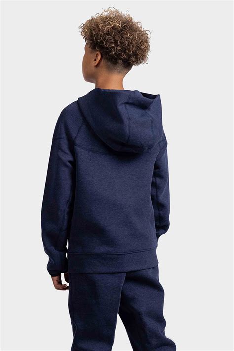 nike fleece trainingspak blauw|Blauw Tech Fleece .